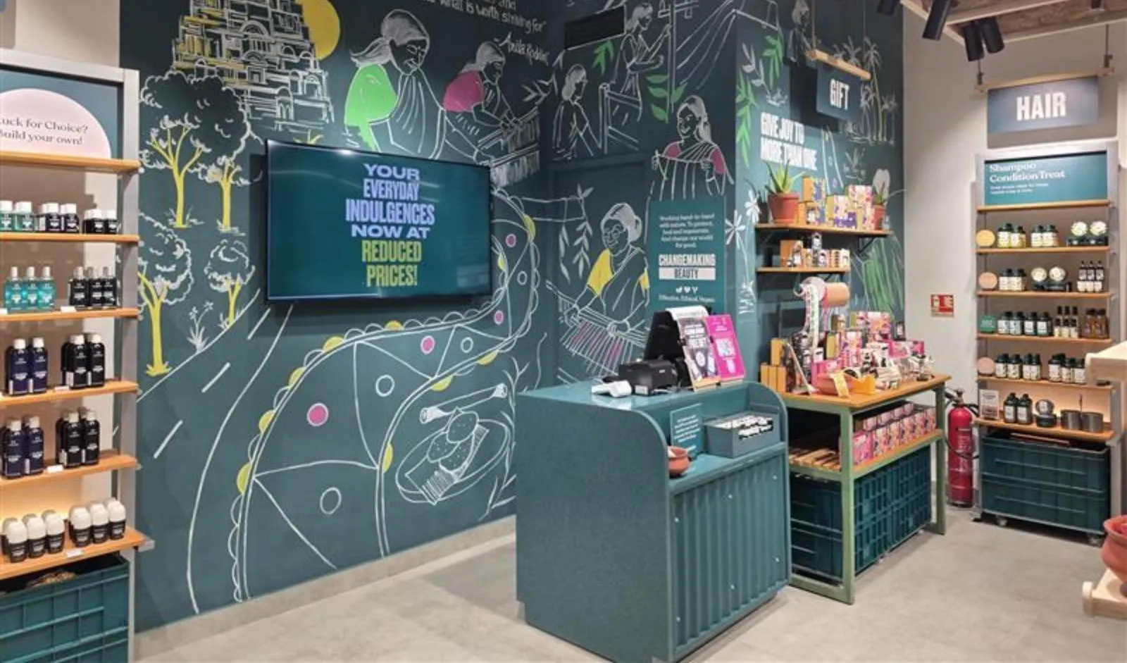 the body shop hubli interior