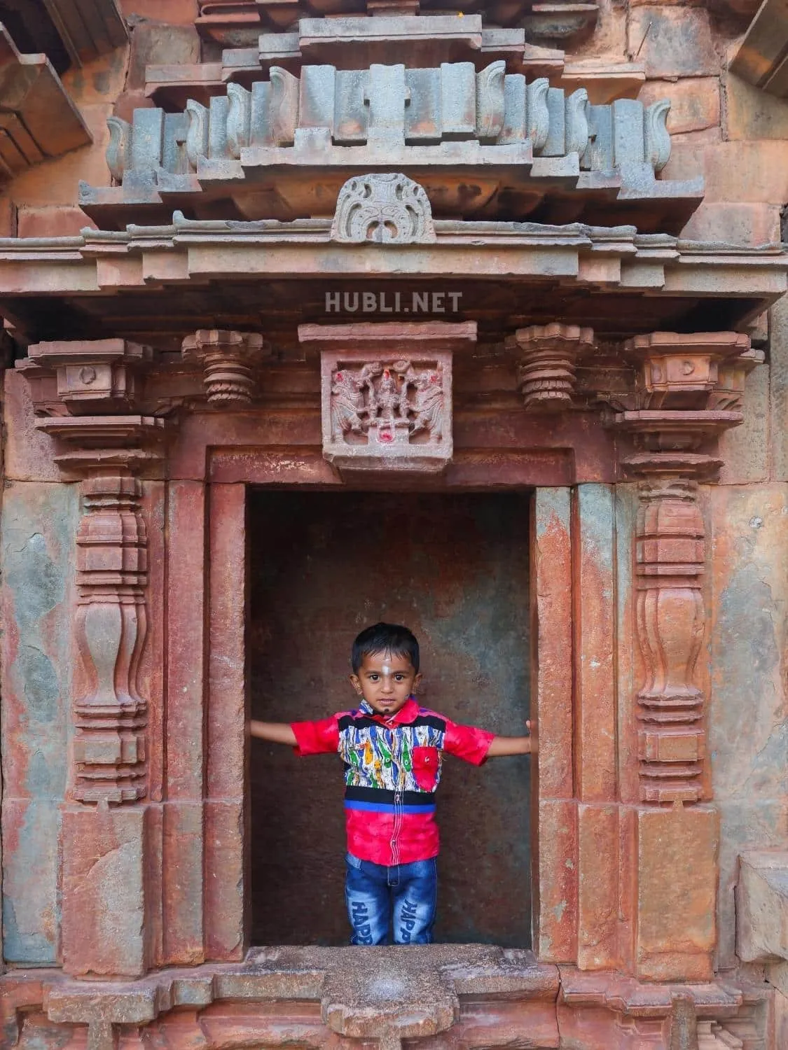 Temple visitor